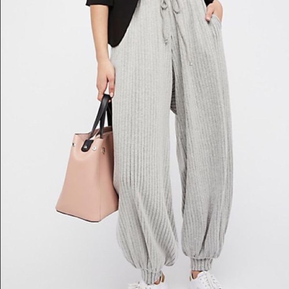 Free People Ribbed Joggers